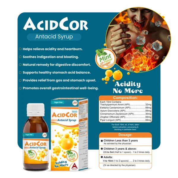 Acidcor Syrup – Accor Health Care